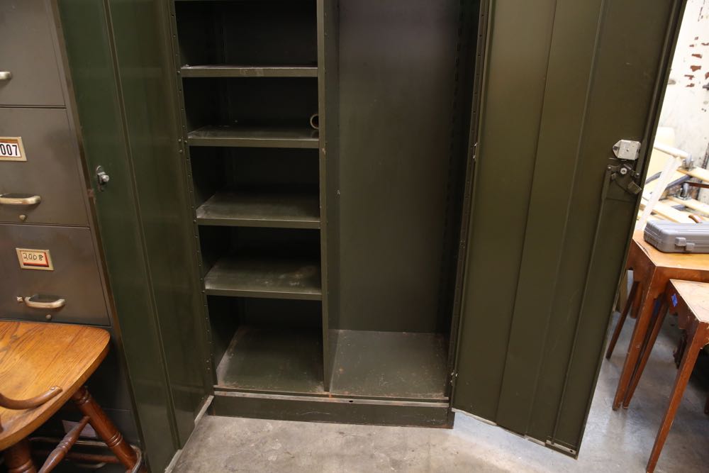 Two Metal Storage Lockers