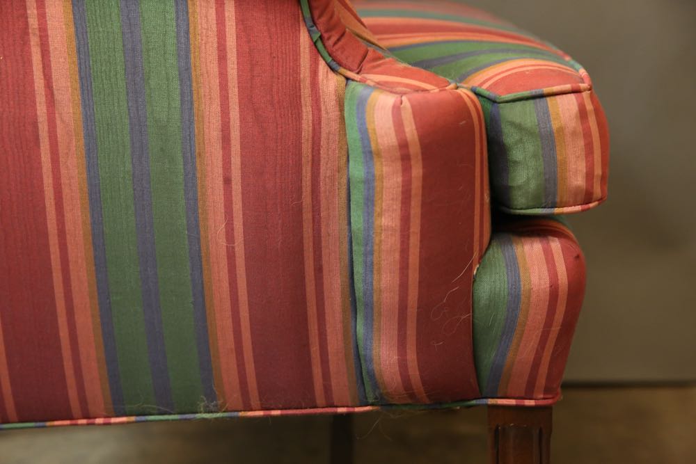 Upholstered Wing Back Chair
