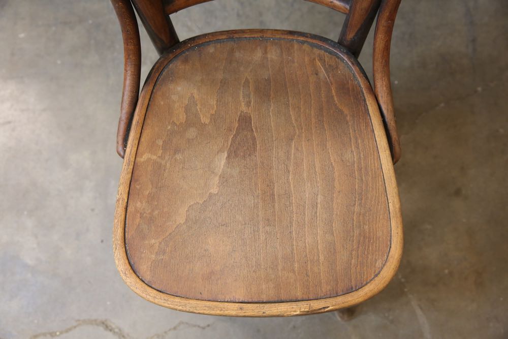 Three Vintage Wooden Side Chairs