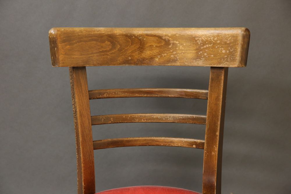 Three Vintage Wooden Side Chairs