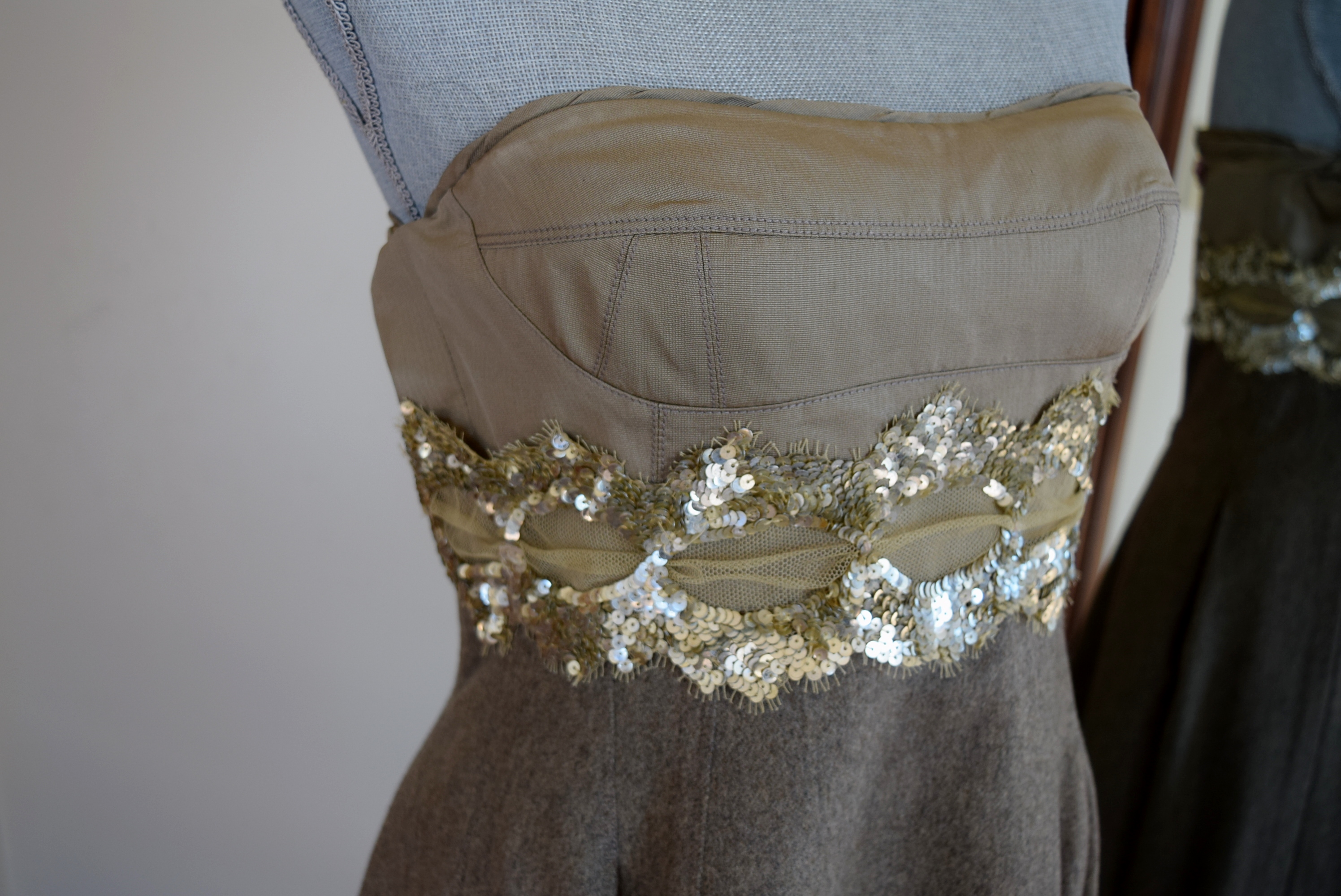 Designer Lida Baday Dress and Paolo Shoes