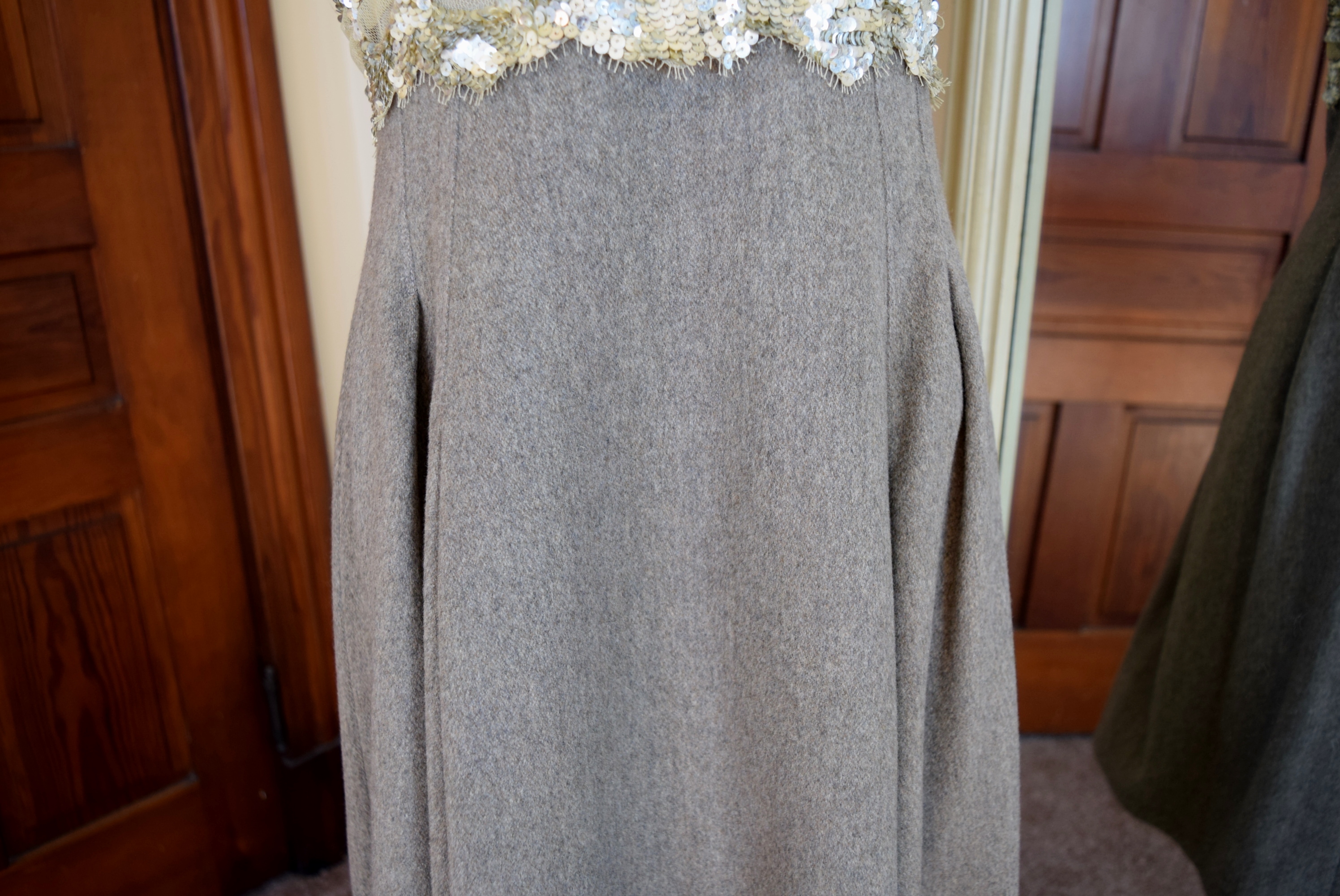 Designer Lida Baday Dress and Paolo Shoes