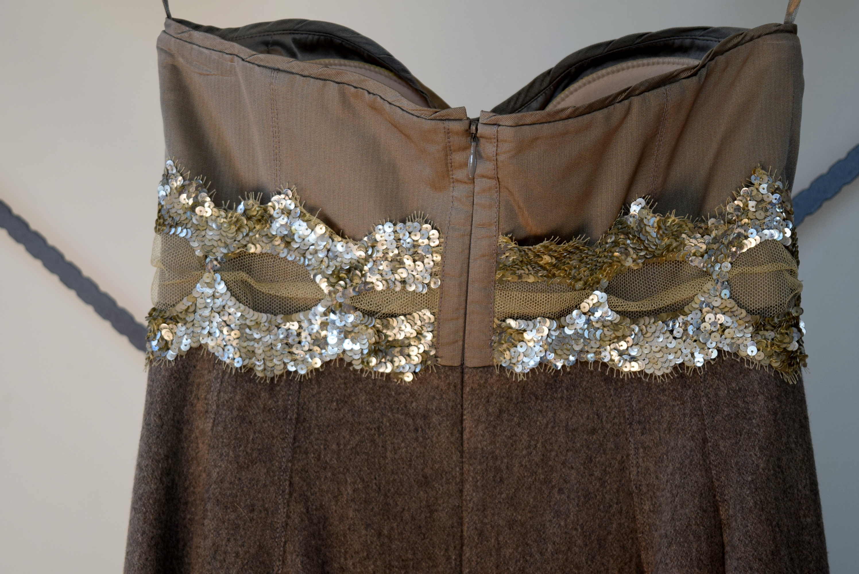 Designer Lida Baday Dress and Paolo Shoes