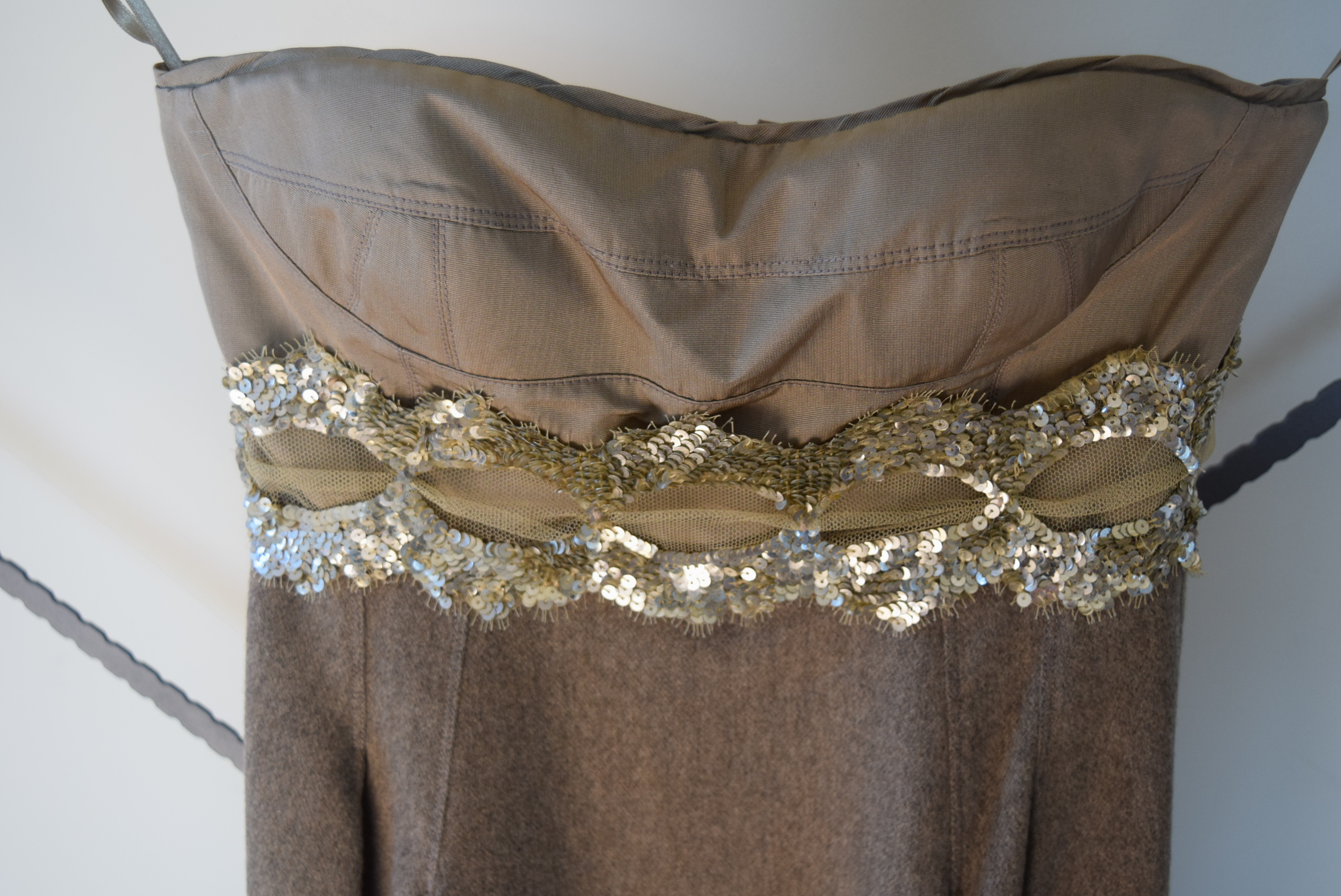 Designer Lida Baday Dress and Paolo Shoes