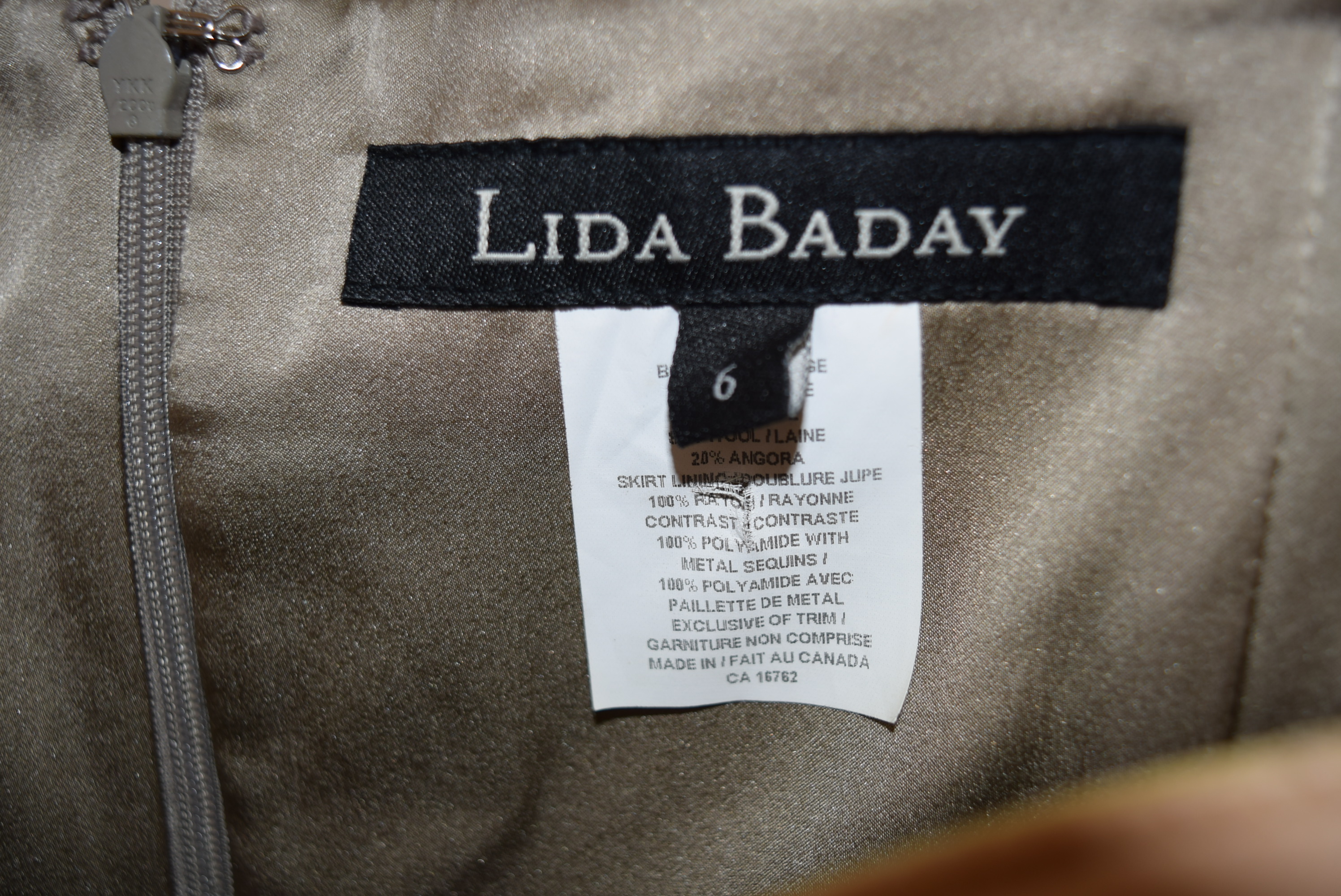 Designer Lida Baday Dress and Paolo Shoes