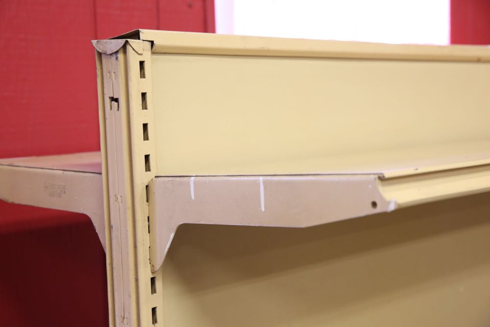 Two Large Metal Shelving Units