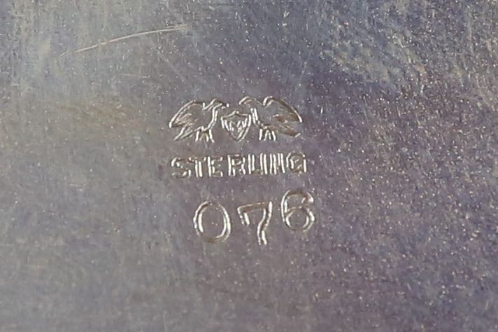 Sterling Silver Bowl and Weighted Sterling Footed Bowl