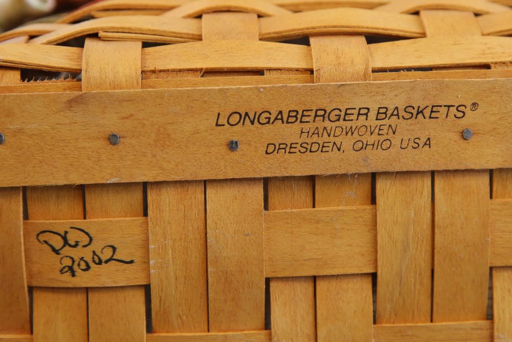 Five Longaberger Baskets
