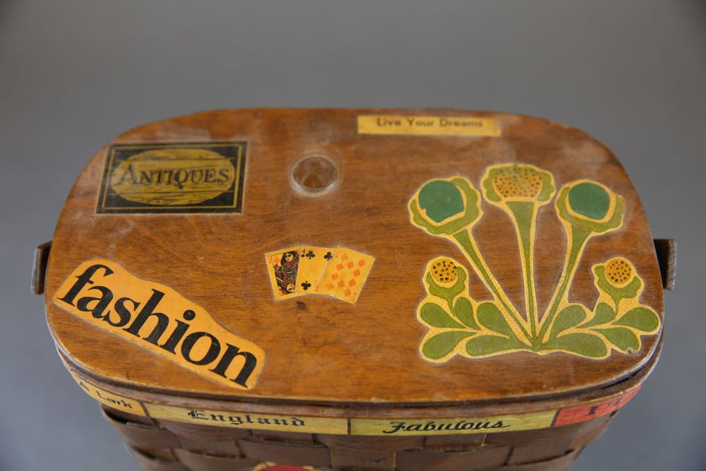 Vintage Picnic Basket Purse