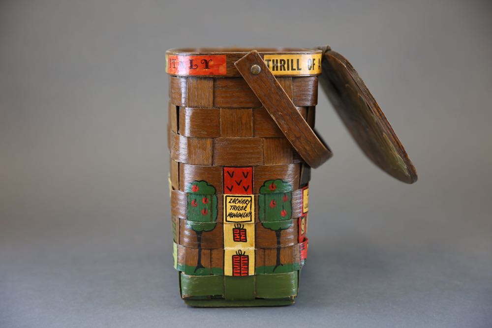 Vintage Picnic Basket Purse