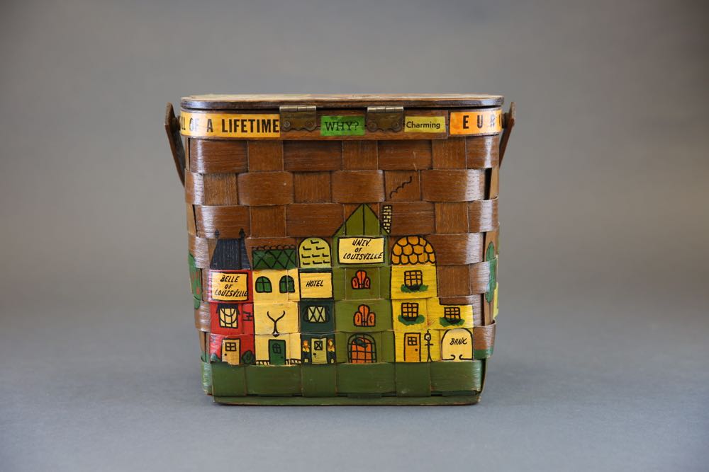 Vintage Picnic Basket Purse