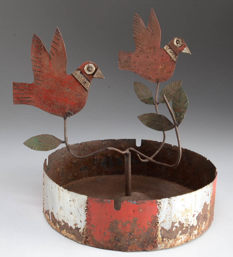 Small Assortment of Folk Art Décor