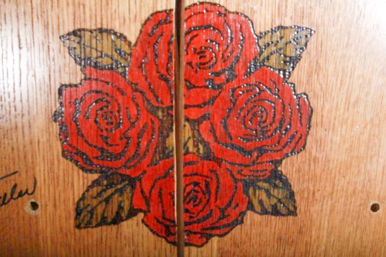 Signed Four Roses Kentucky Straight Bourbon Whiskey Barrel Head