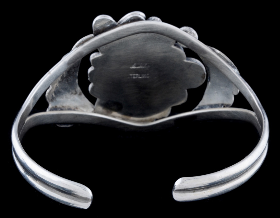 Archie Martinez Navajo Sterling and Turquoise Cuff