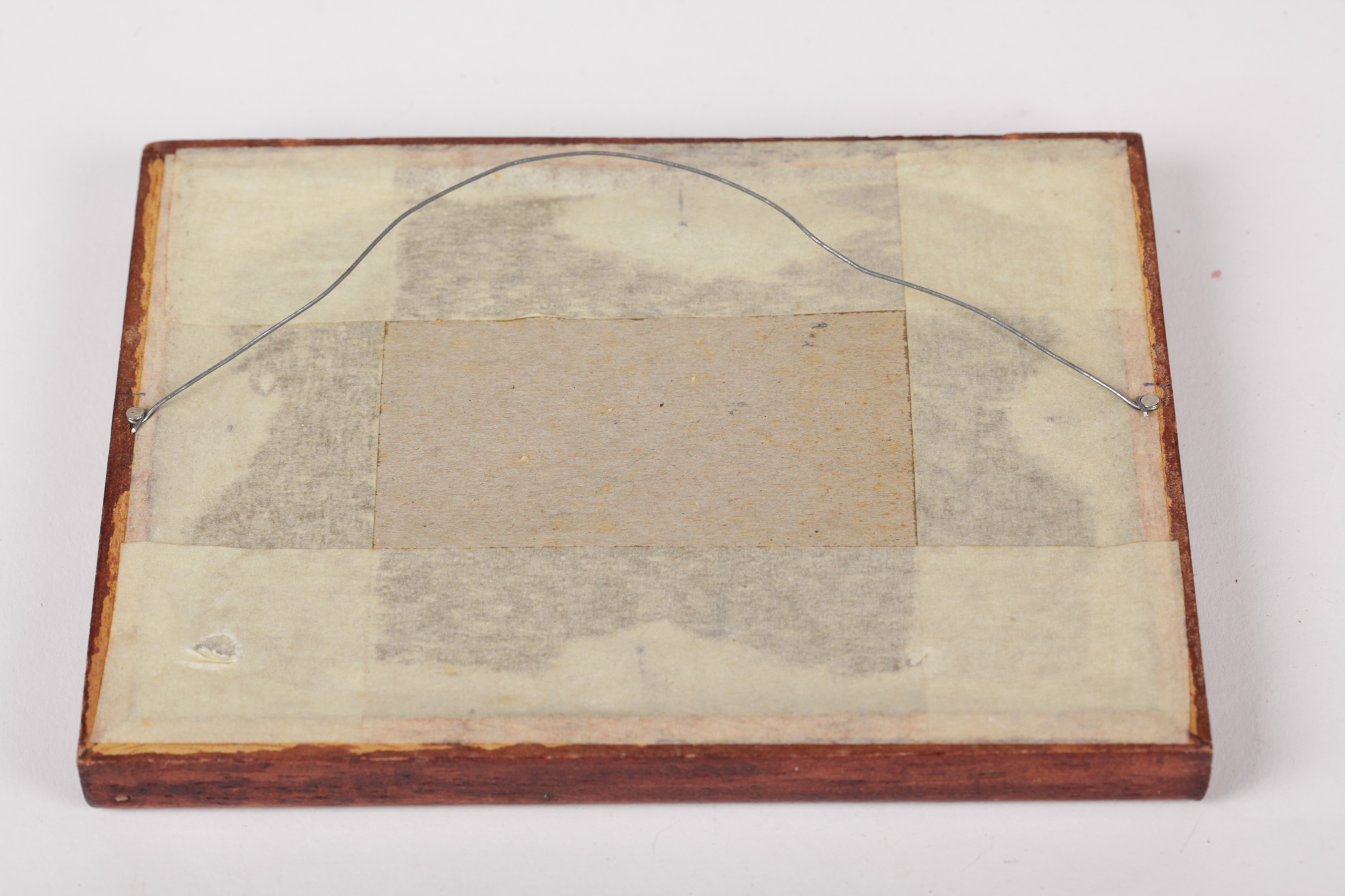 Pair of Framed Jose Garro Painted Feathers features paintings