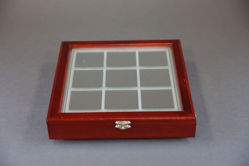 Two Crystal Bowls and Crystal Tic Tac Toe Game