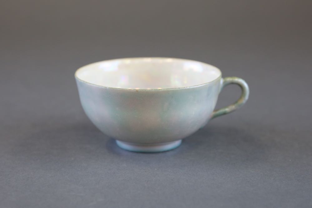 Vintage Japanese Lusterware Teacups, Saucers, and Accessories