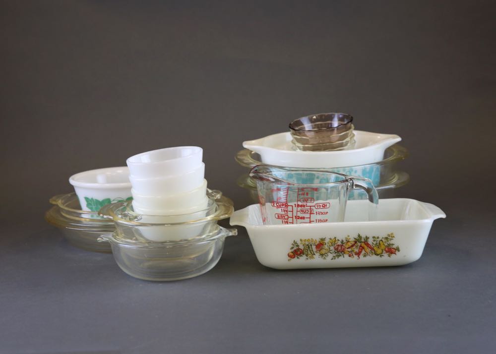 Vintage Pyrex and Anchor Hocking Ovenproof Cookware