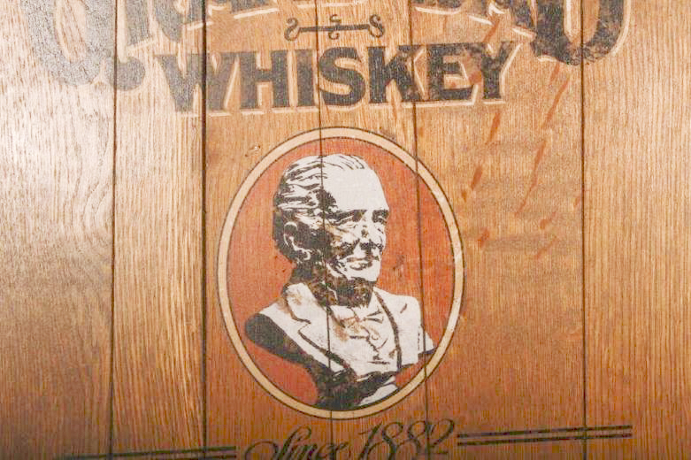 Old Grand-Dad Whiskey Barrel Head