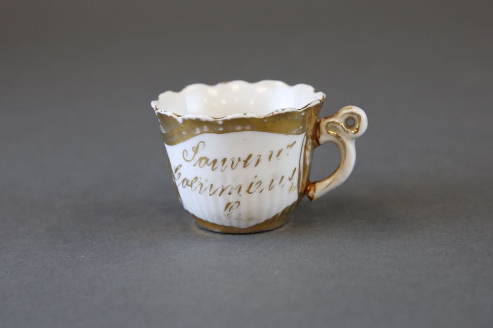 Collection of Vintage Porcelain Teacups and Saucers