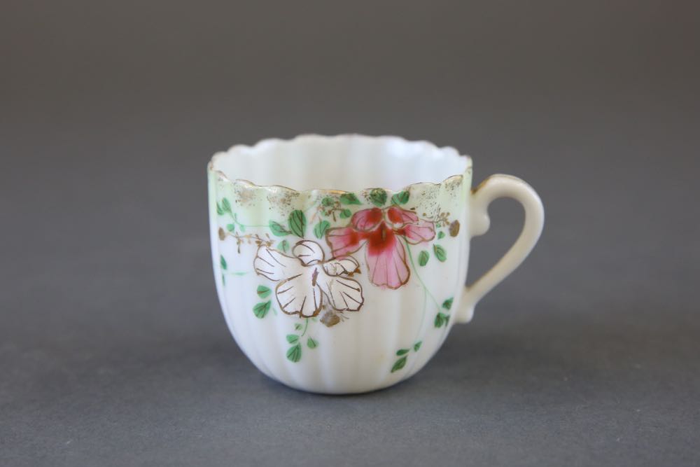 Collection of Vintage Porcelain Teacups and Saucers