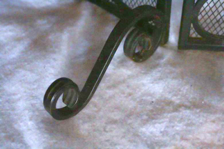 Samuel Adams Three Fold Metal Fireplace Screen