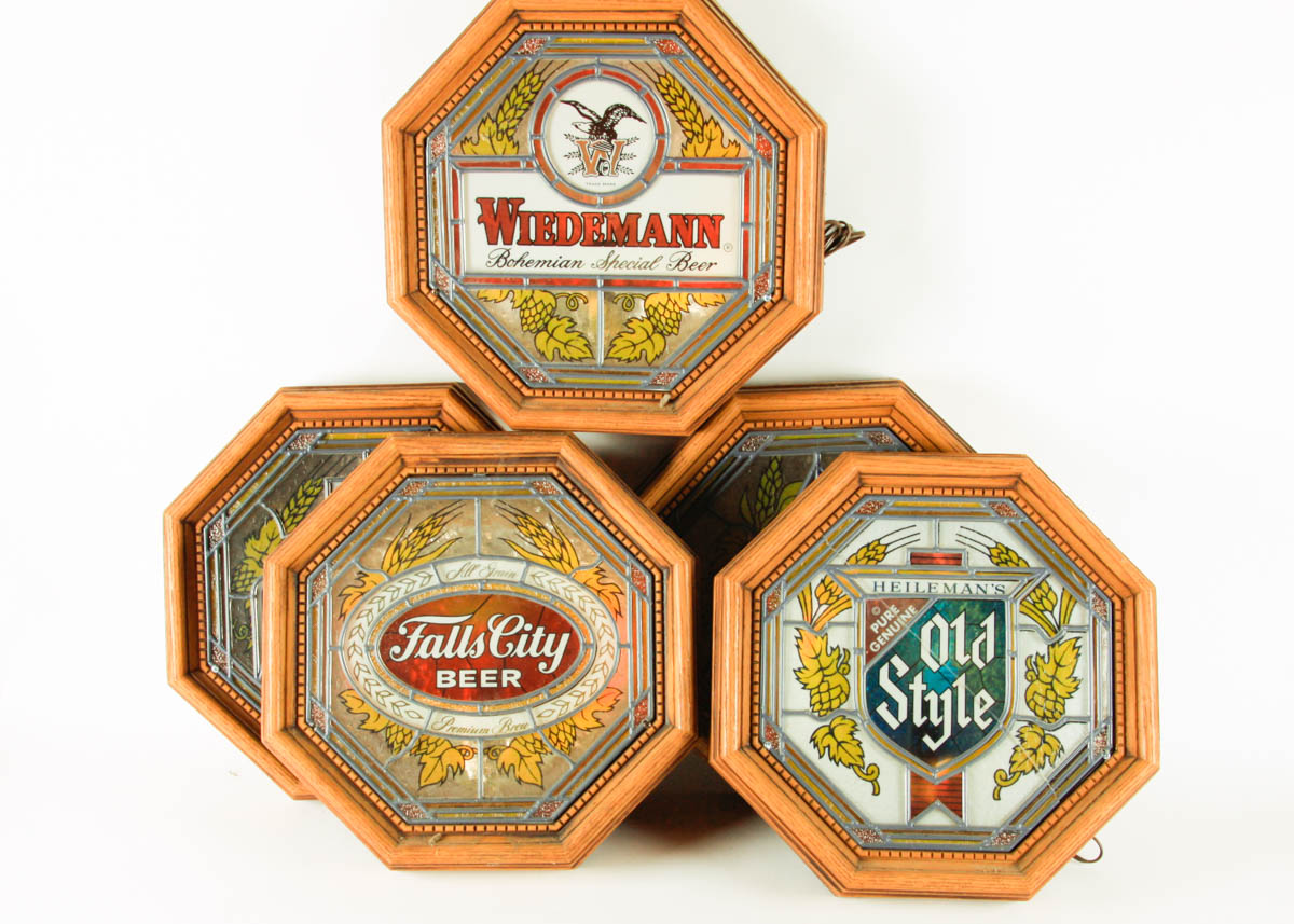 House of Heileman Vintage Beer Sign Set