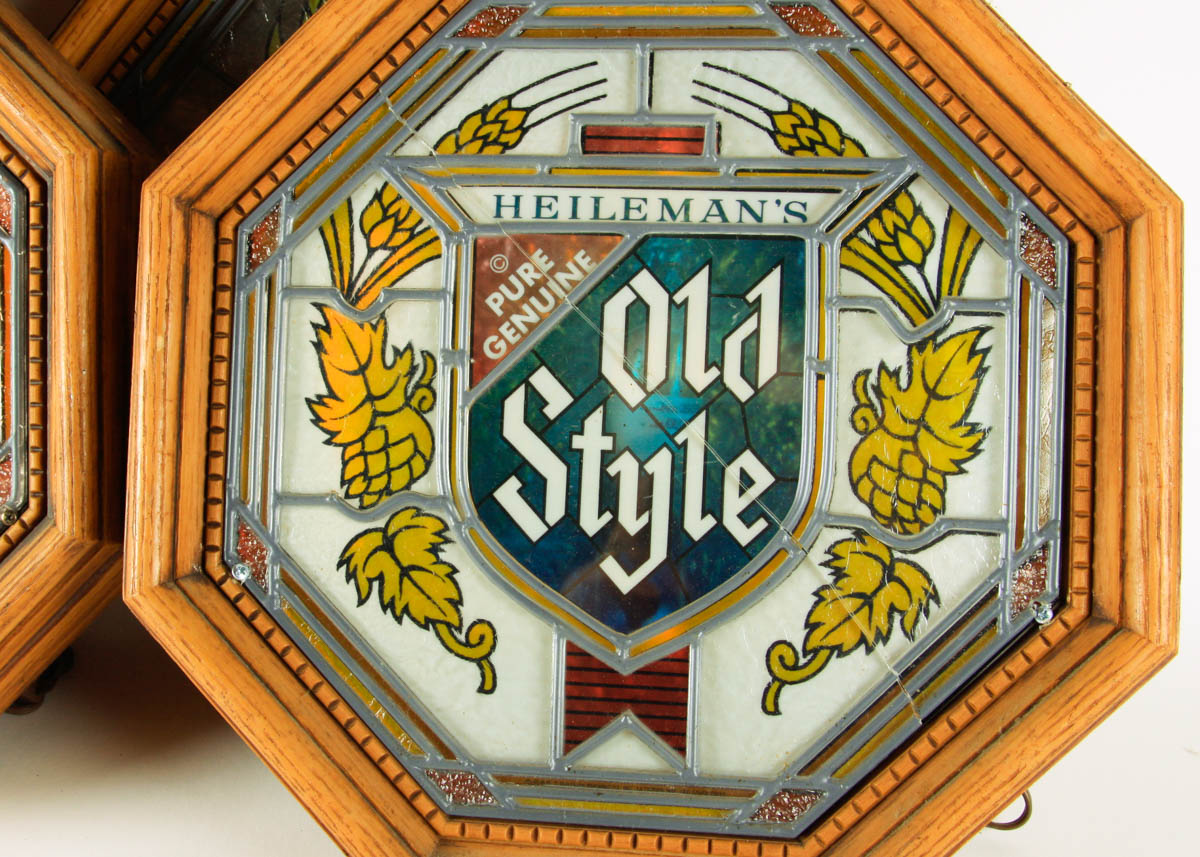 House of Heileman Vintage Beer Sign Set