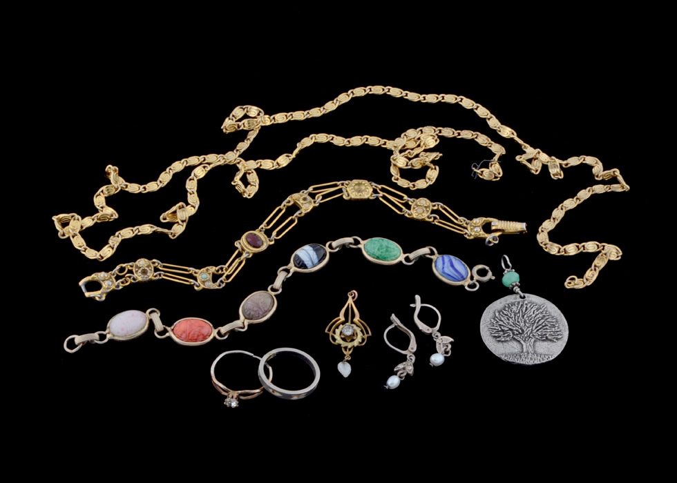 Collection of Vintage Costume Jewelry