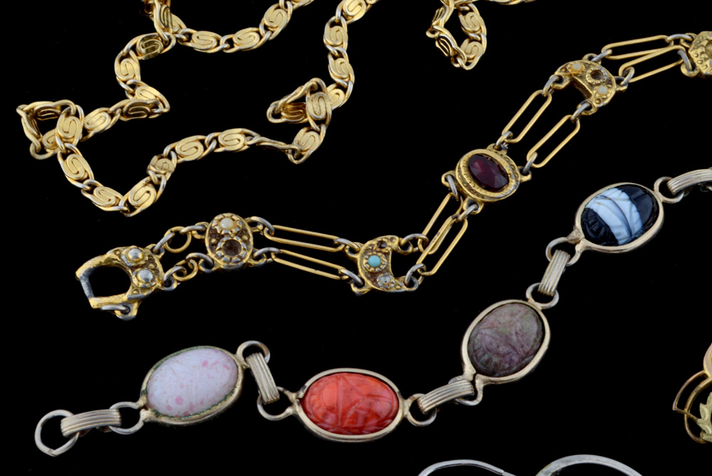 Collection of Vintage Costume Jewelry