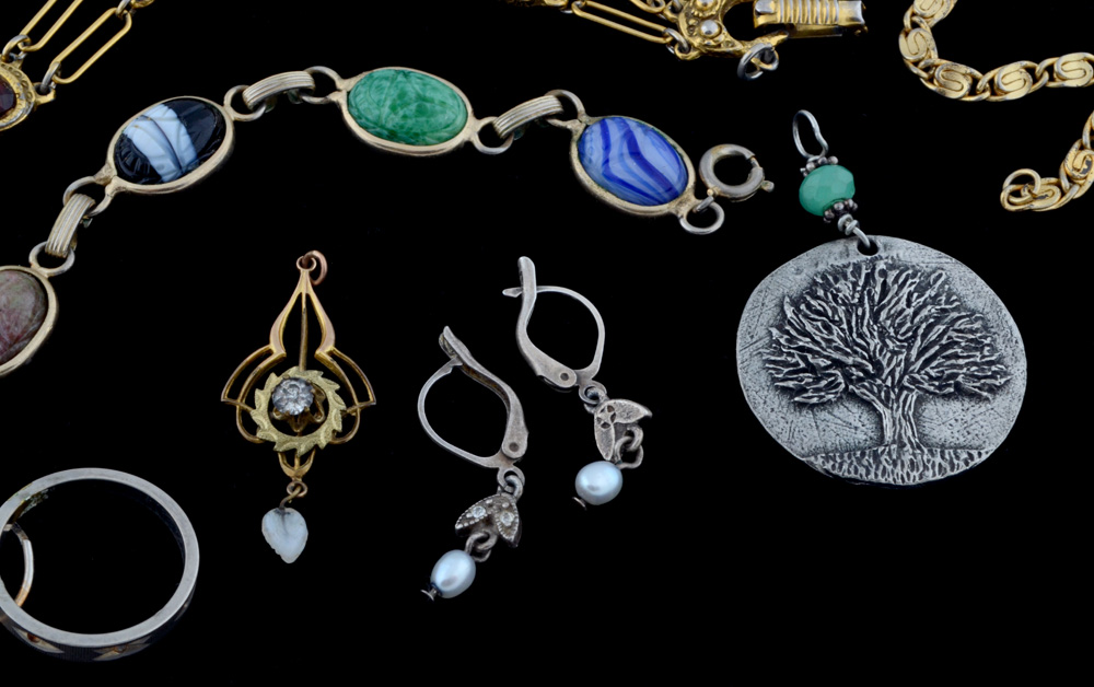 Collection of Vintage Costume Jewelry