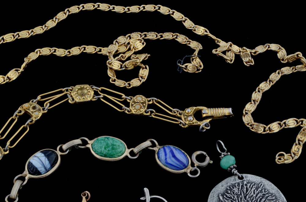 Collection of Vintage Costume Jewelry