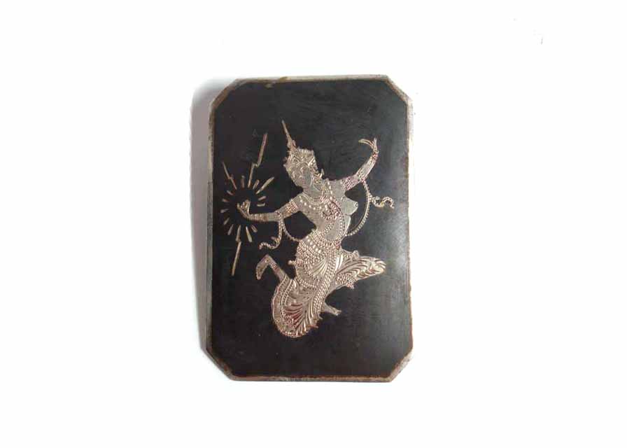 Vintage Siam Sterling Silver Niello Jewelry Collection