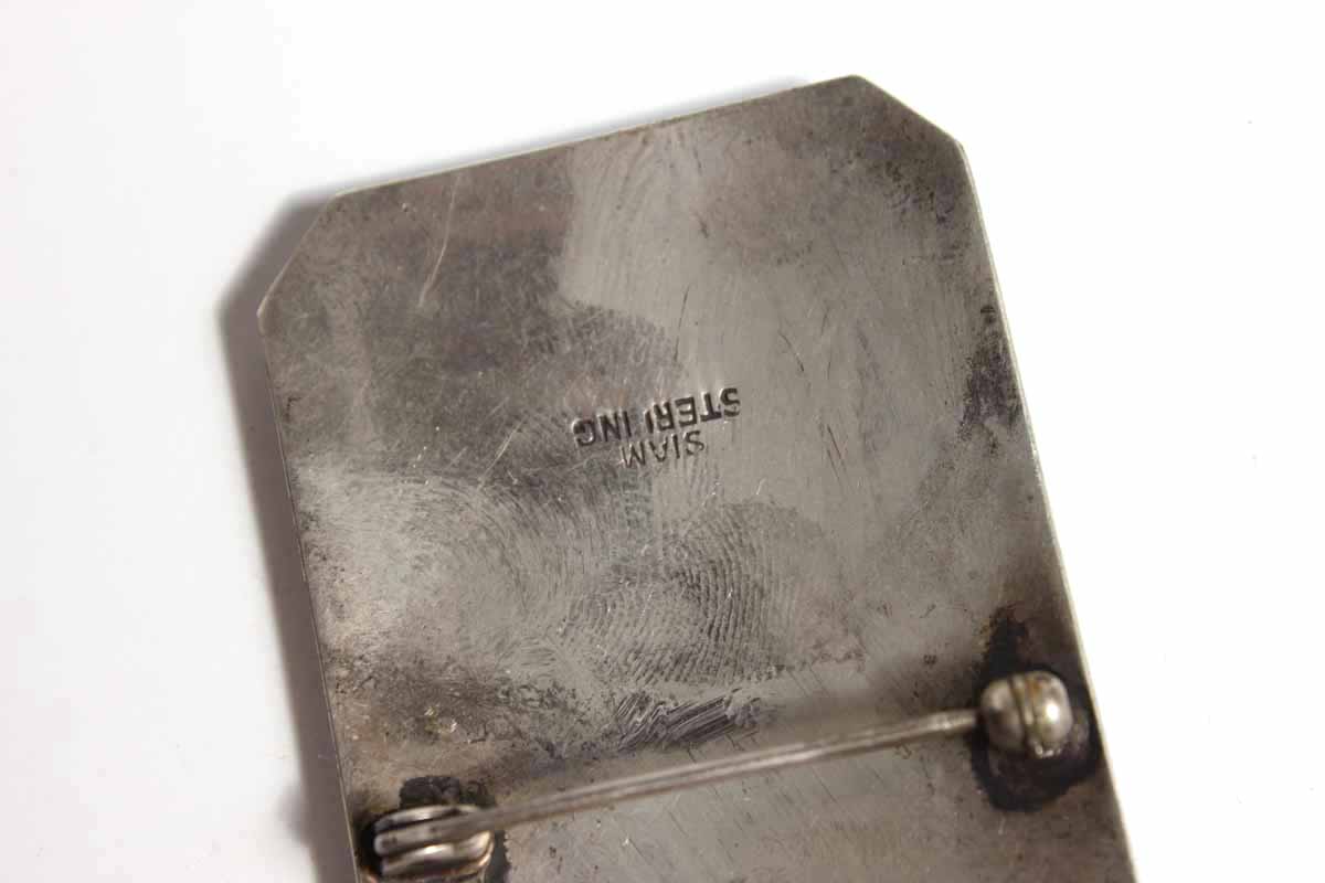 Vintage Siam Sterling Silver Niello Jewelry Collection