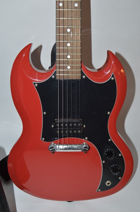 Maestro SG Electric Guitar by Gibson and Maestro Practice Amp