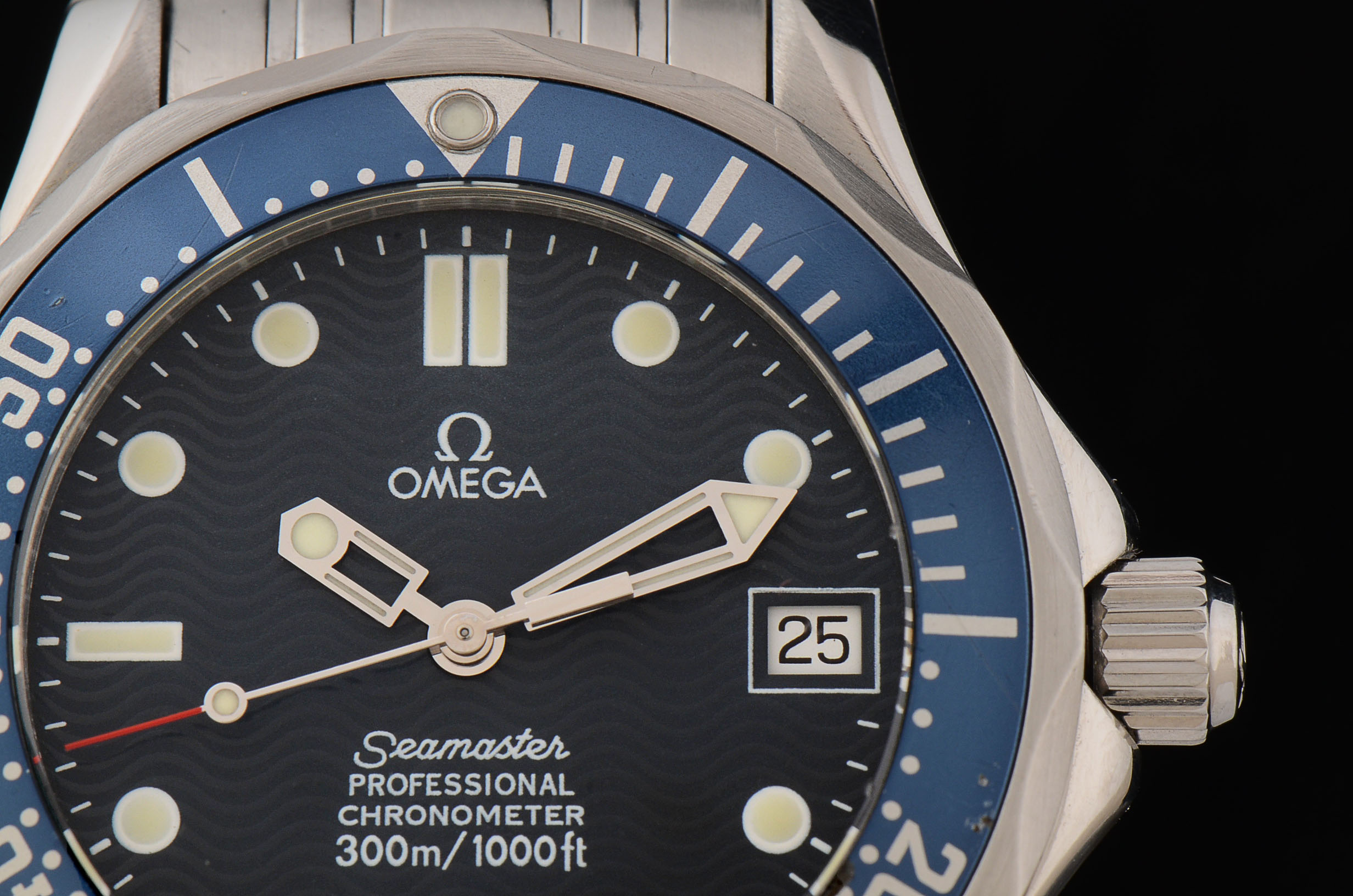 Omega Seamaster Professional Mid Size Automatic Blue James Bond