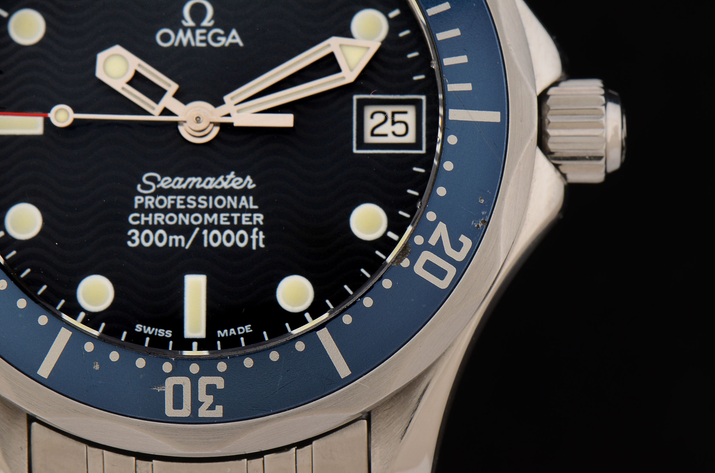 Omega Seamaster Professional Mid Size Automatic Blue James Bond