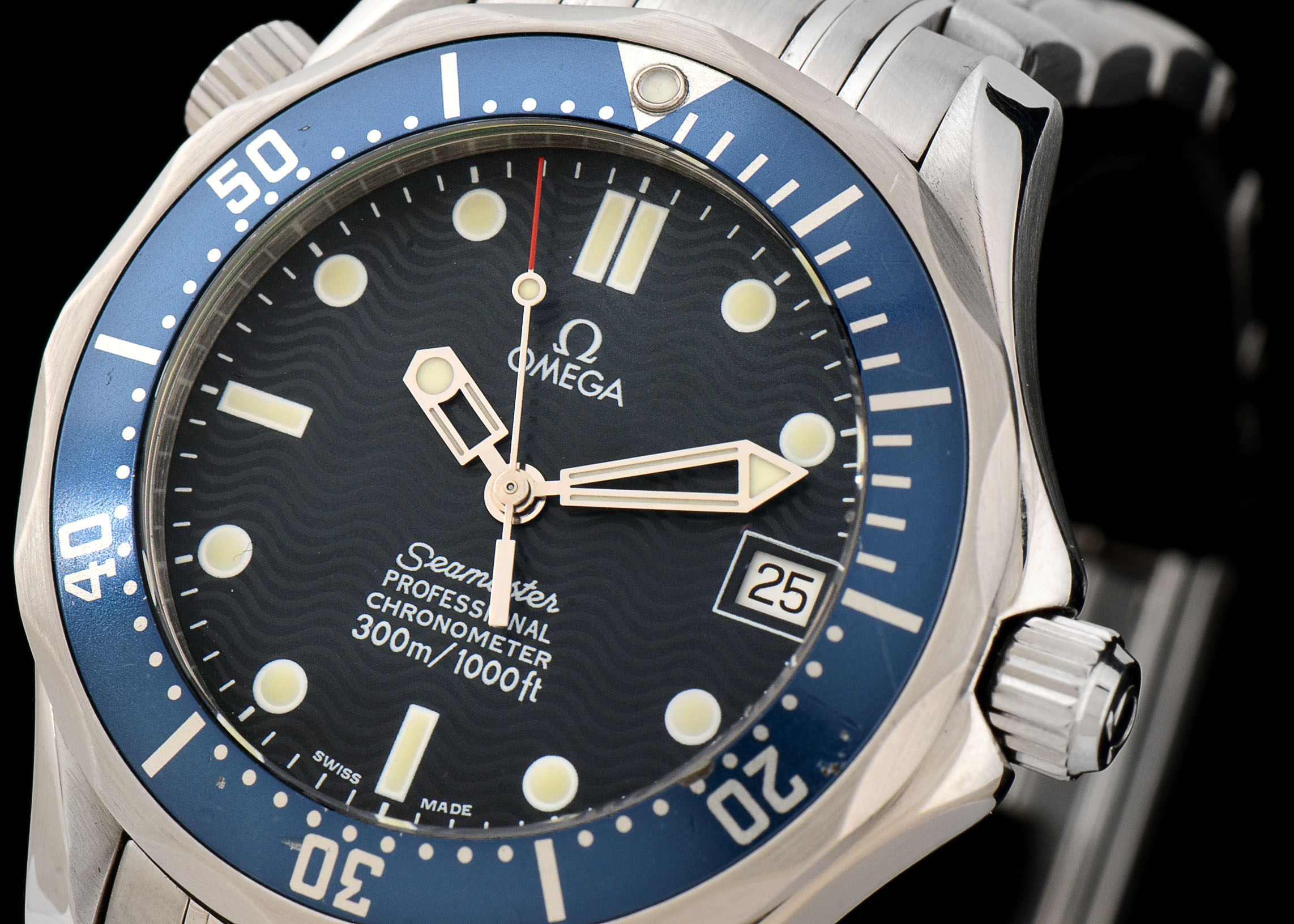 Omega Seamaster Professional Mid Size Automatic Blue James Bond