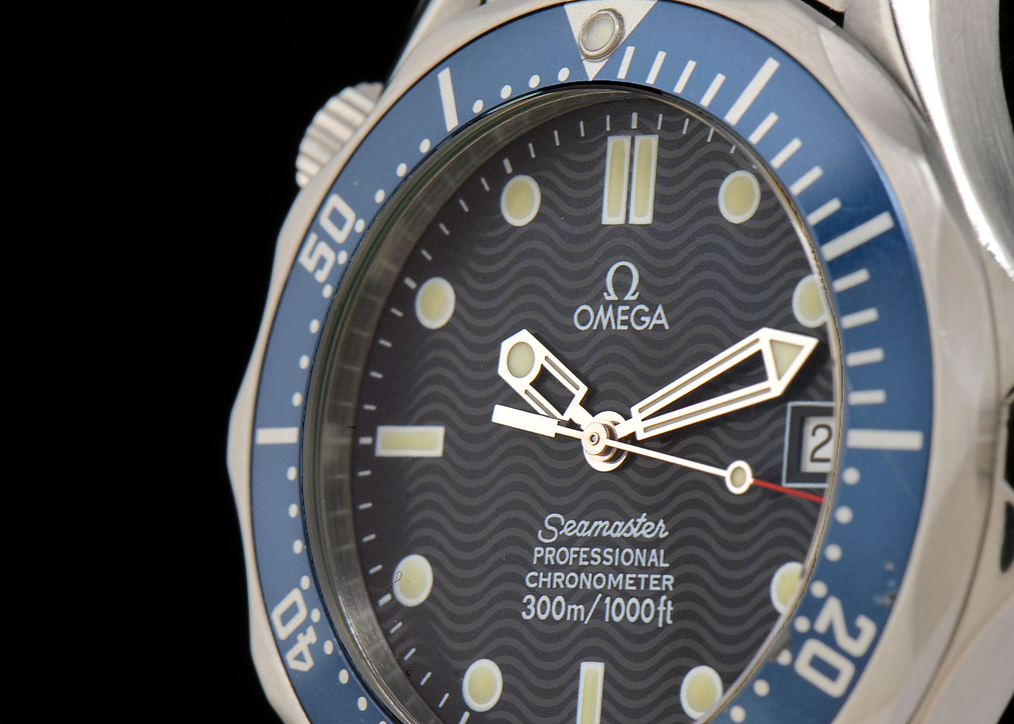 Omega Seamaster Professional Mid Size Automatic Blue James Bond