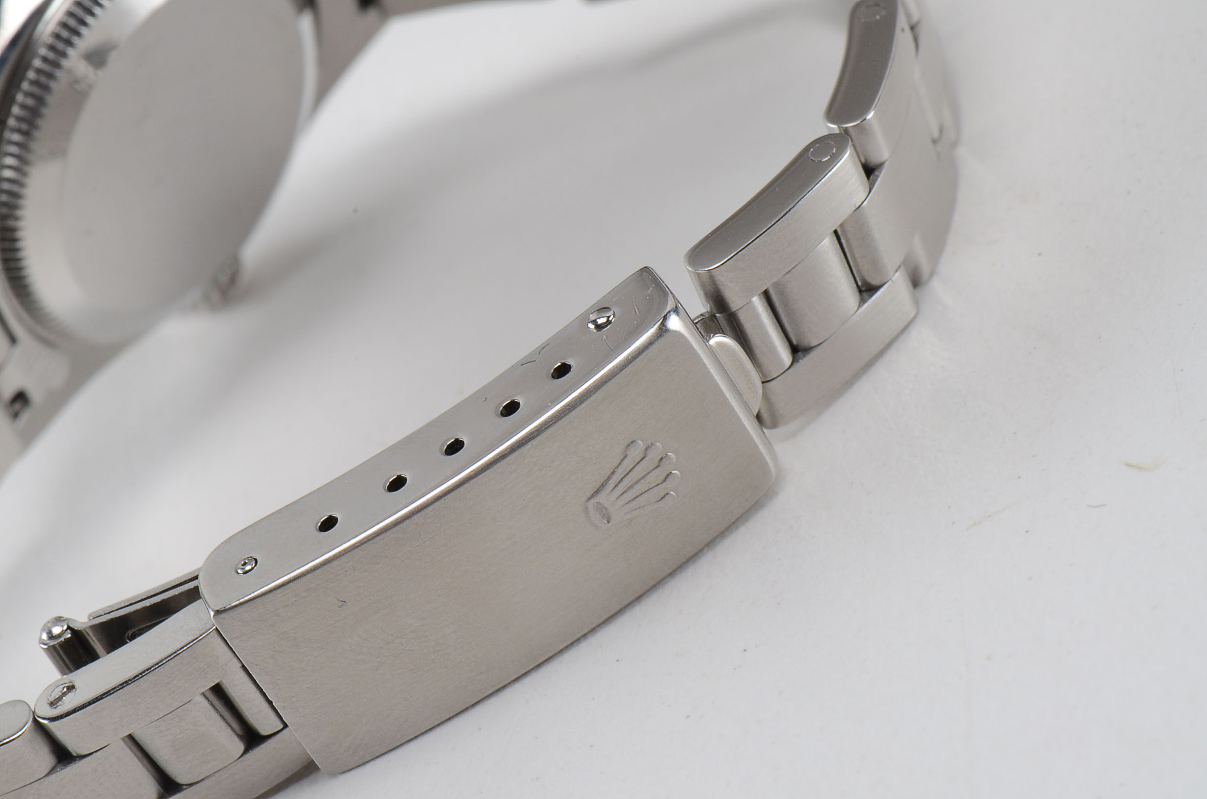 Women's Rolex Oyster Perpetual Steel Blue Index Dial Automatic