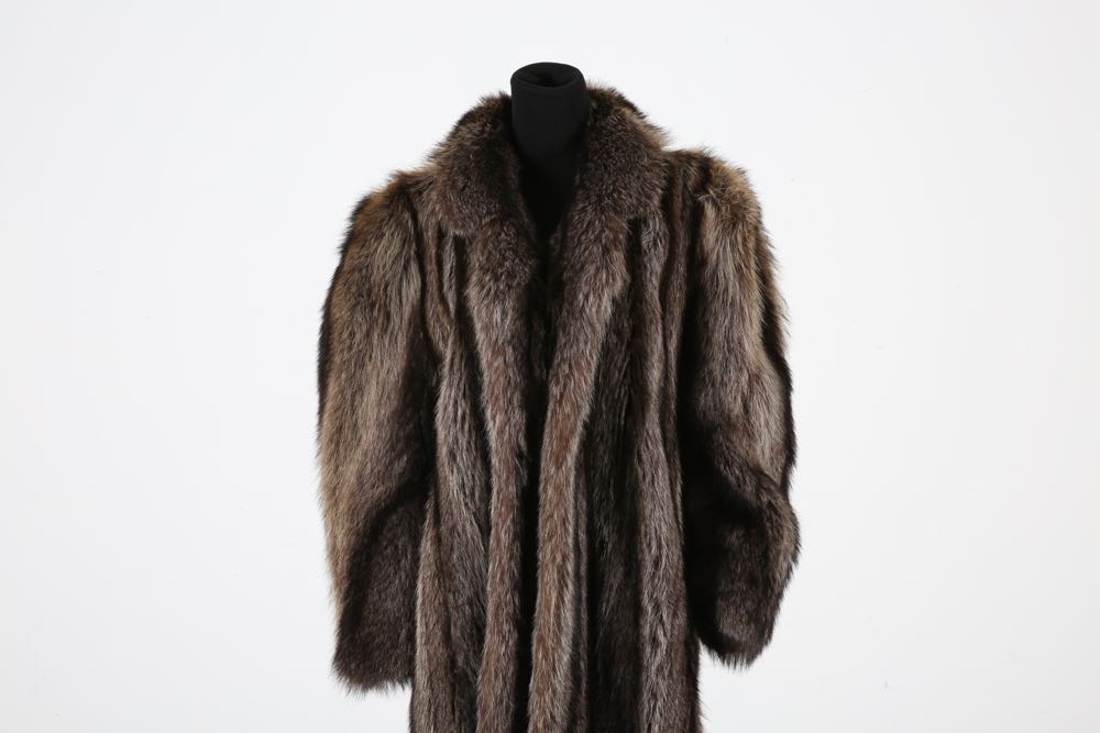 Vintage Full Length Raccoon Coat