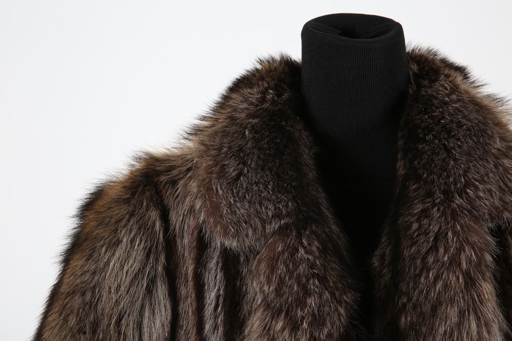 Vintage Full Length Raccoon Coat