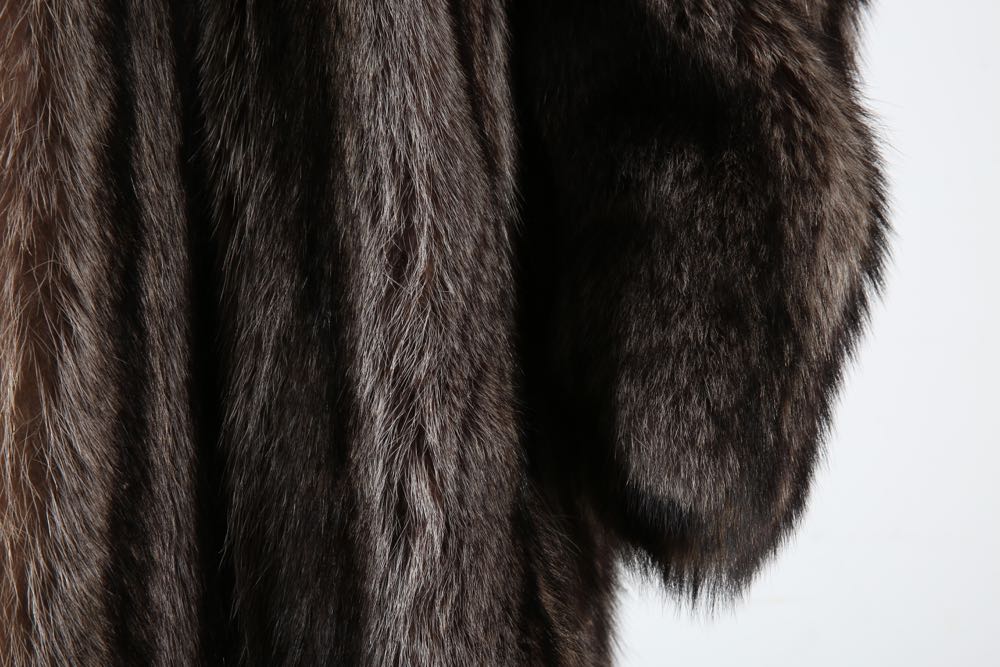 Vintage Full Length Raccoon Coat