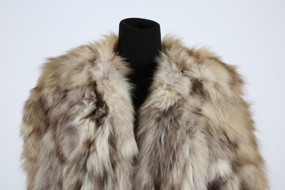 Vintage Oleg Cassini Fox Jacket