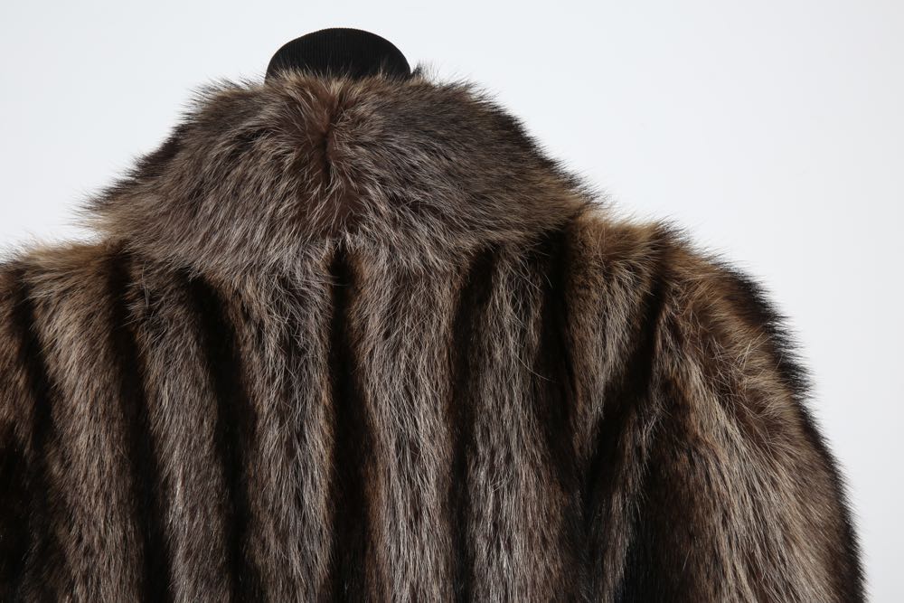 Vintage Full Length Raccoon Coat