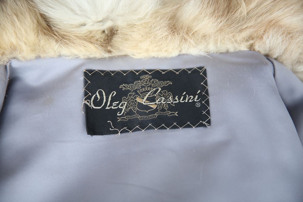 Vintage Oleg Cassini Fox Jacket