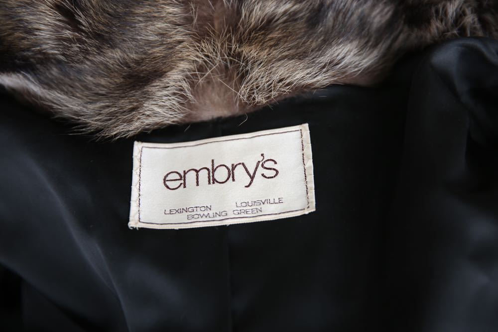 Vintage Full Length Raccoon Coat