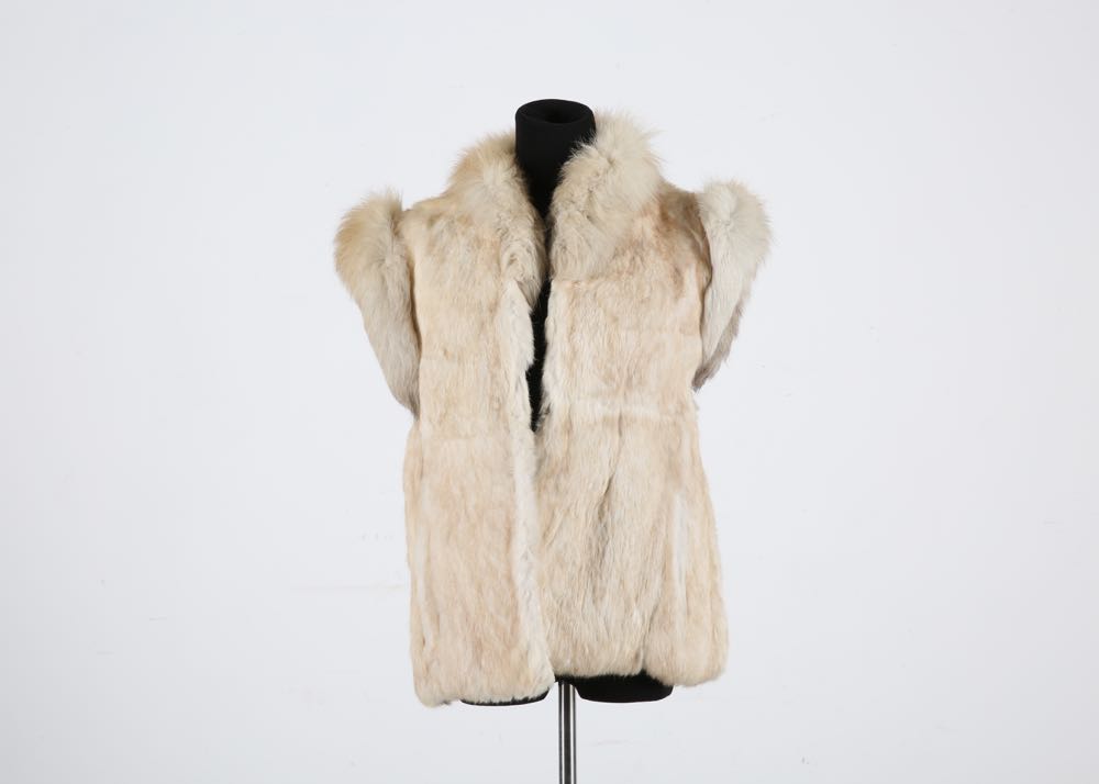 Lady's Dyed Rabbit Fur Vest