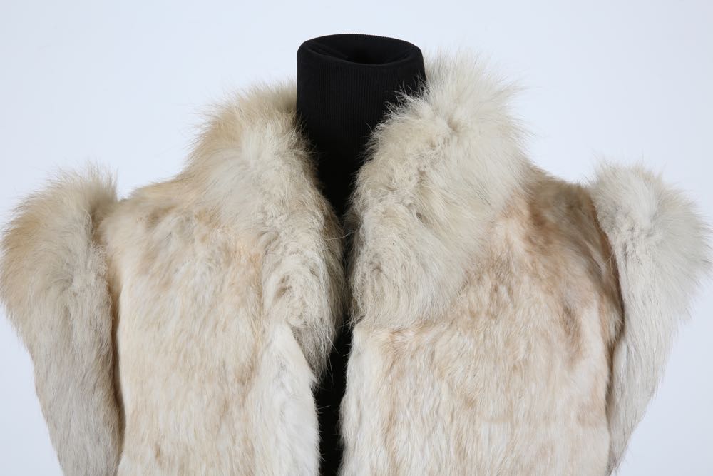 Lady's Dyed Rabbit Fur Vest