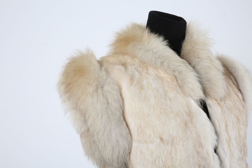 Lady's Dyed Rabbit Fur Vest